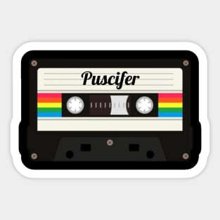 Puscifer / Cassette Tape Style Sticker